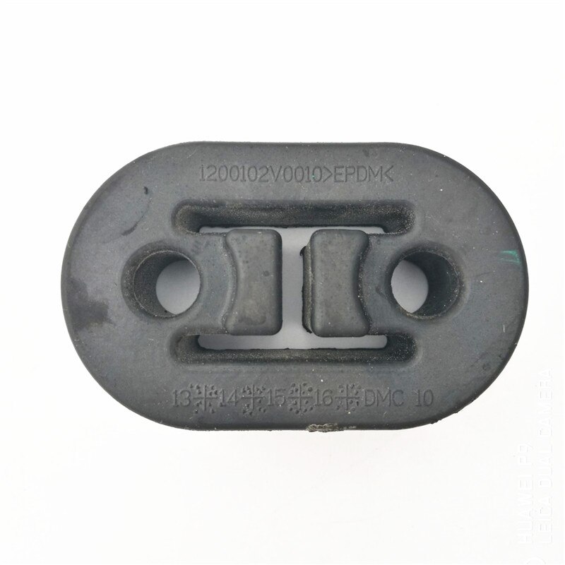 Silenciador de goma para tubo de escape JAC Refine M3, orejas de elevación, cojín colgante: M3 II