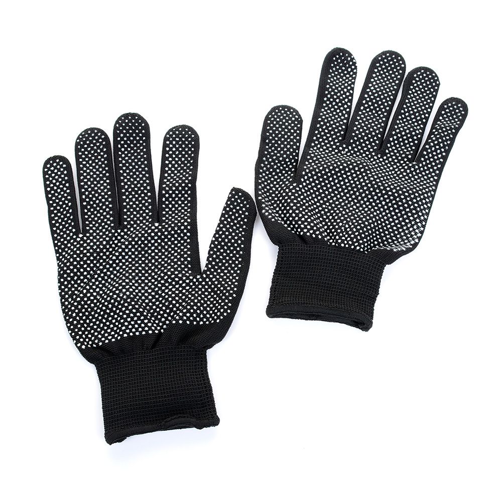 Guantes de protección resistentes al calor, 2 uds., para estilizar el cabello, para rizar el pelo, de hierro plano, guantes de trabajo, guantes de seguridad de , anticortes