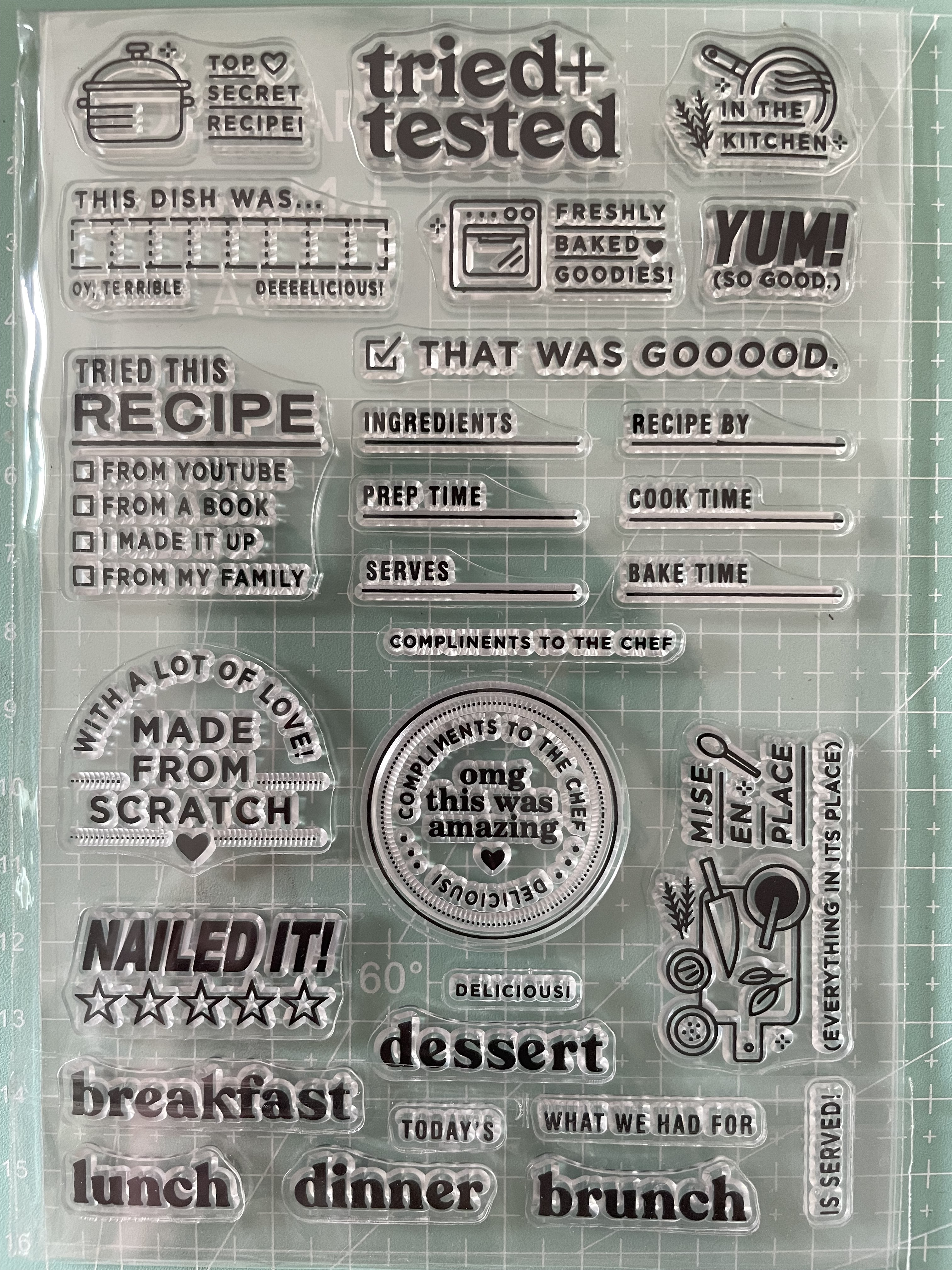 Enlish / Clear Siliconen Stempel/Zegel Voor Diy Scrapbooking/Fotoalbum Decoratieve Duidelijke Stempel A272: 12