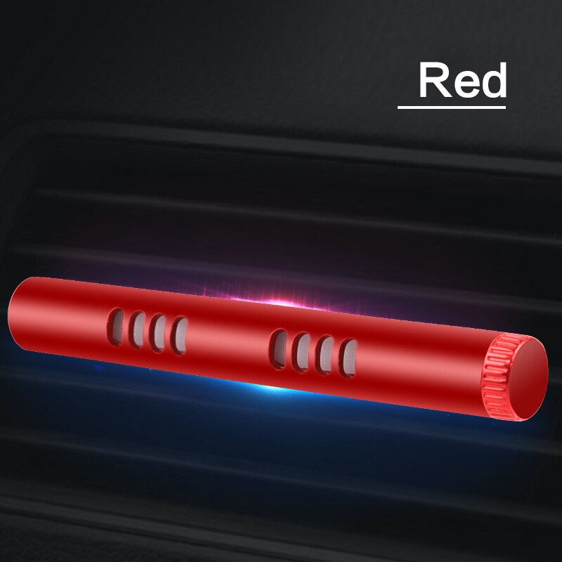 Air Freshen Auto Auto Aromatherapie Auto Interieur Levert Blijvende Lichte Geur Decoratie Interieur Accessoires: red with 1 Fragrn