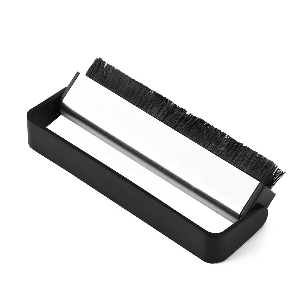 Brosse De Nettoyage Antistatique Pour Disques Vinyles - Kit En Fibre De Carbone, Vert