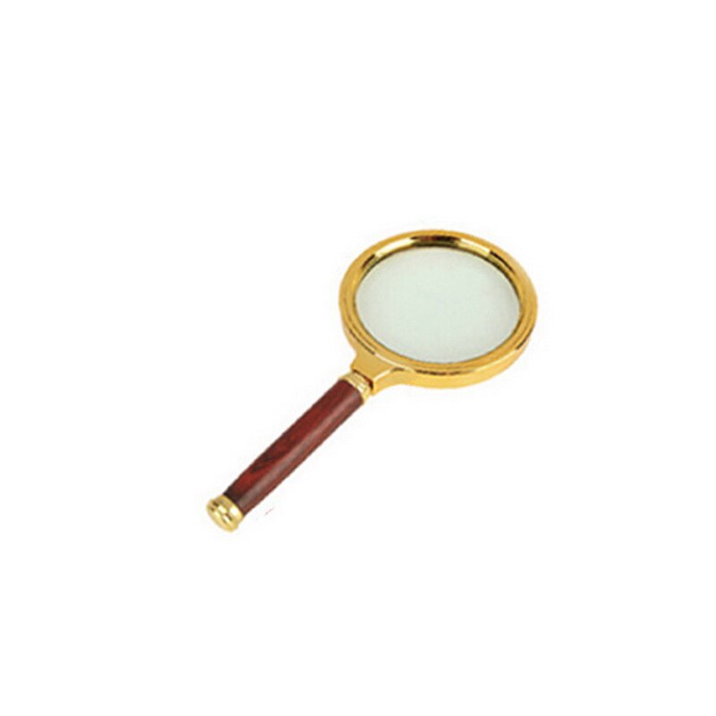 10X Portable 60mm Handheld High Definition Reading Magnifier Glass Eye Loupe Magnifying Glass Magnifier for Reading Jewelry: medium   A