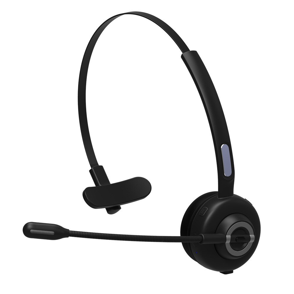 Bluetooth 5.0 Business Telephone Headset 6.0 Noise Reduction Headset Unilateral Stereo Headset: Without the base