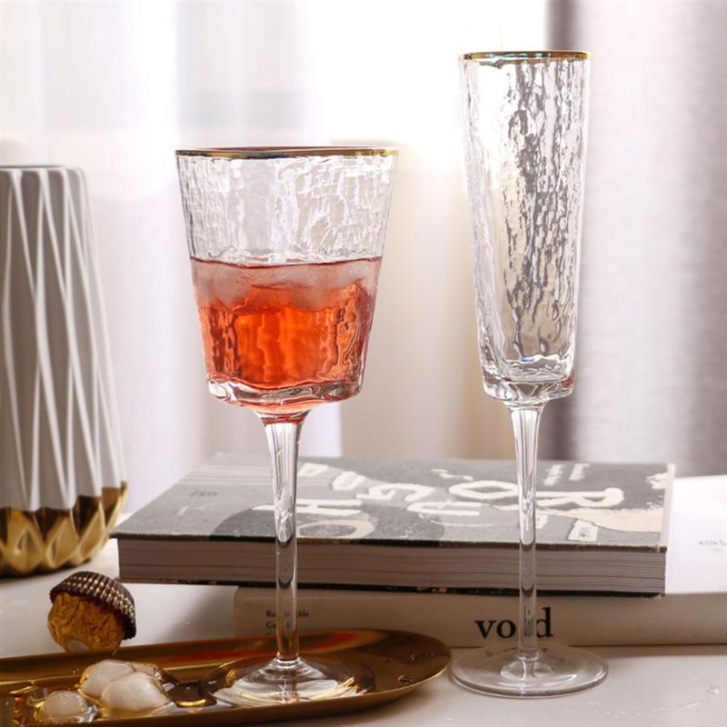 1Pc High Grade Crystal Glass Hamer Patroon Phnom Penh Wijn Beker Champagne Cup Likeur Glas Goblet Tentoonstelling Hal Decoratie