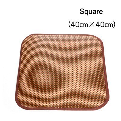 Impermeable para mascotas gato alfombra lavable EVA gato de arena de doble capa desmontable no-tóxicos gatos cojín productos para mascotas para gatos: Straw Mat