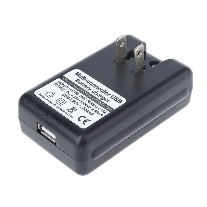 Chargeur de batterie universel pour BL-4C bl-5C 6C BL-5B, prise murale de voyage Style de sortie USB pour Nokia 6820 6822 1100 1200