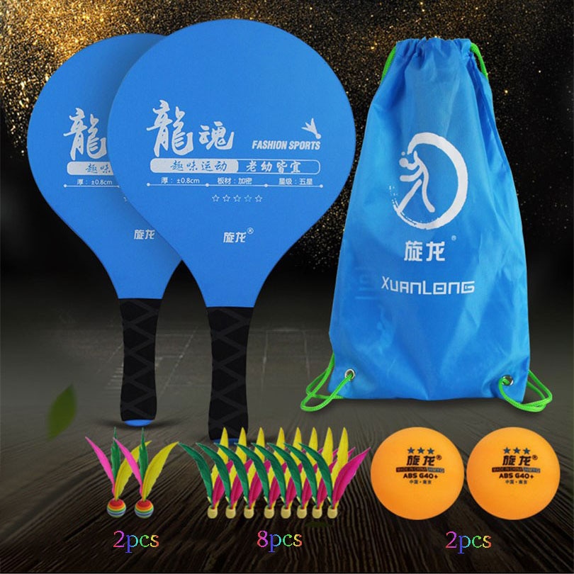 Funny Cricket Bat Set Family Pickleball Paddle Entertainment Set with Cricket Bat and Ball