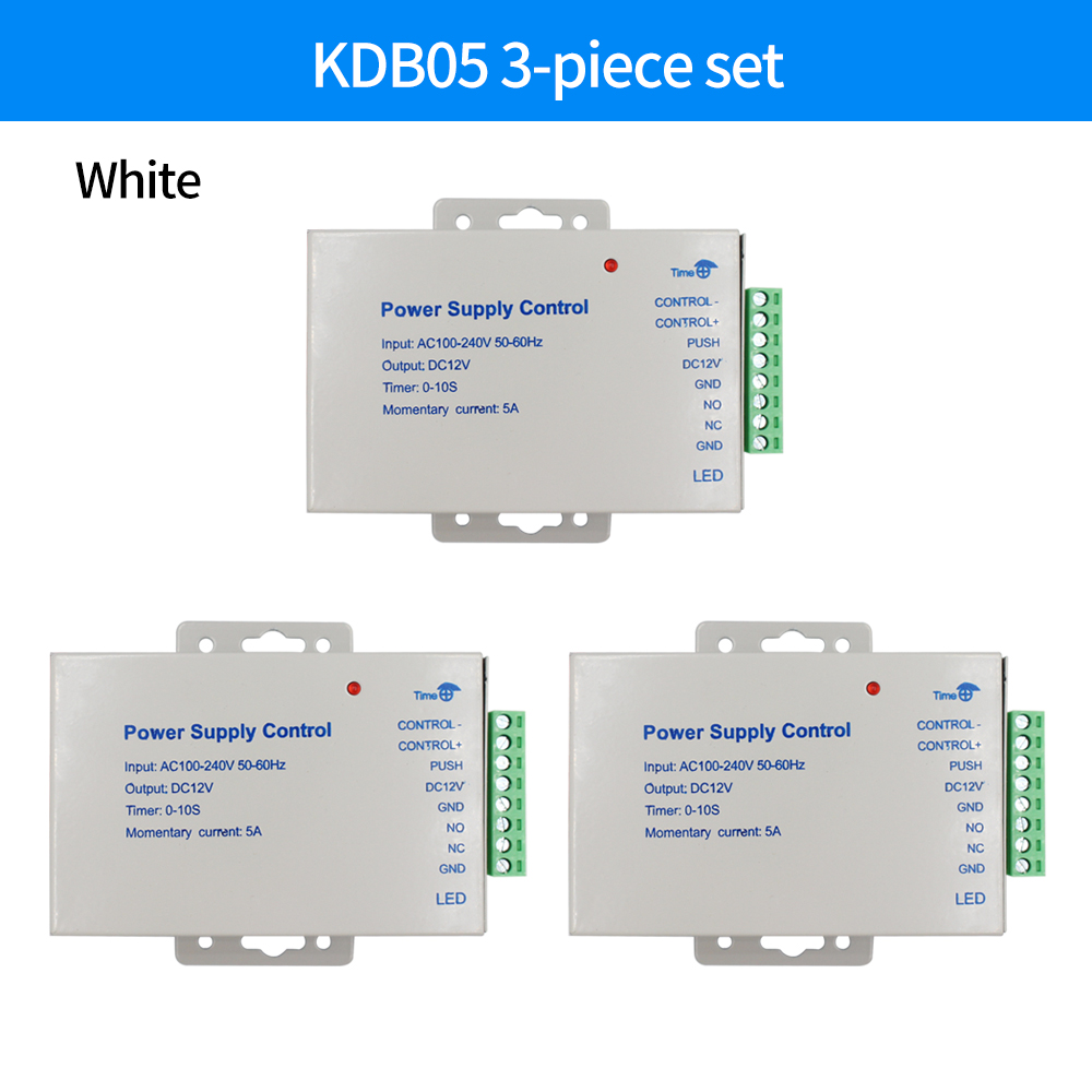 DC 12V Access Control Power Supply Switch 5A Output AC 110V-240V Input Power Source Supplier Adapter for Video Intercom System: green