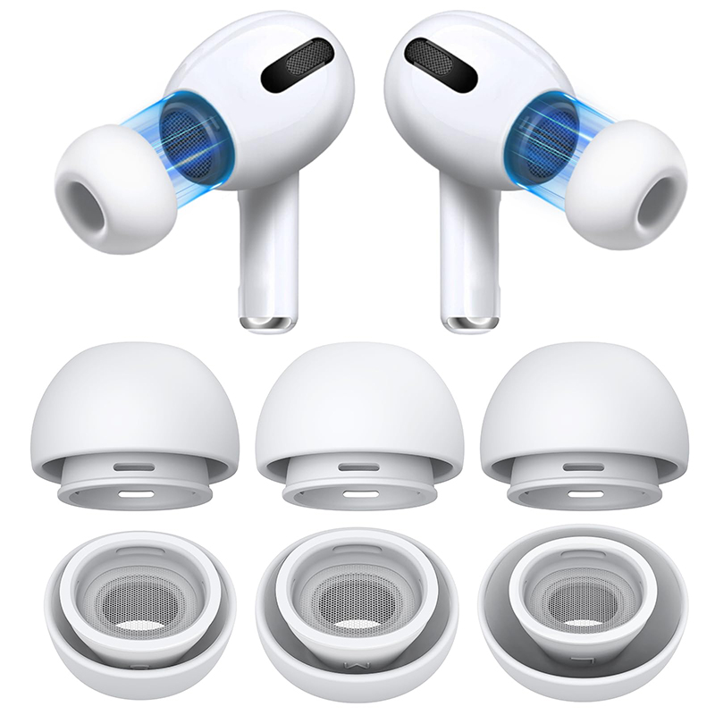 Ear Tips for Airpods Pro Noise Reduction Silicone Earbuds Ear Pads Earplug Cover for Air Pods Pro 1st 2nd gen Eartip Earcap Plug