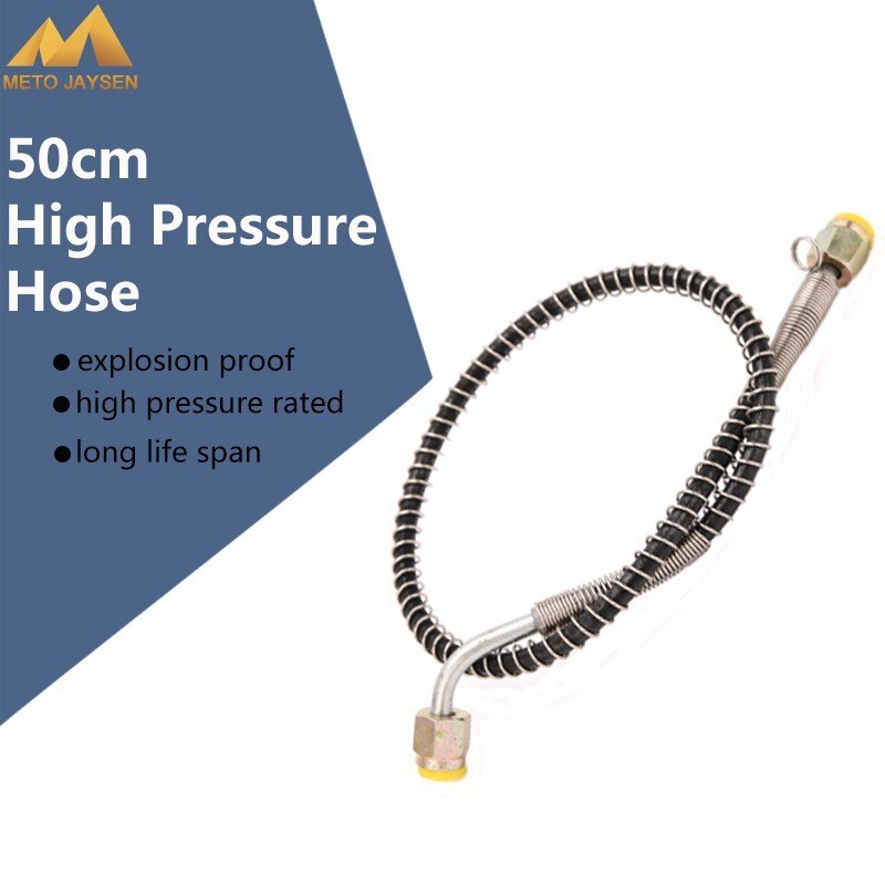 50CM 300Bar 4500Psi High Pressure Hose for Air Refilling Nylon Hose Brand M10x1 Female Thread on Both Ends