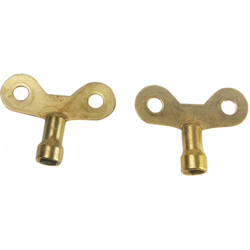 2pcs Faucet Keys Hole Special Lock Brass Radiator Bleed Water Tap Square 6mm Socket Key Faucet Plumbing For Radiator Usage