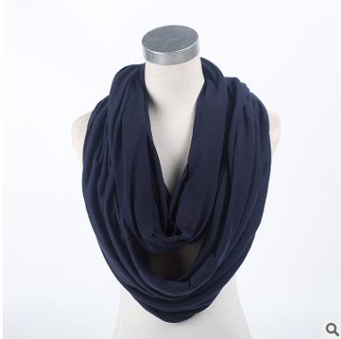 YWHUANSEN Mother Lactation Cover Feeding a Child Women Infinity Scarf Breastfeeding Mommy Nursing Infant Shawl: Deep blue