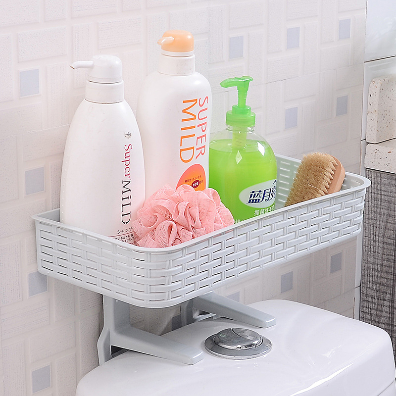 Badkamer Plank Rekken Gratis Punch Muur Wc Muur Hanger Badkamer Wc Plastic Wc Magazijnstelling