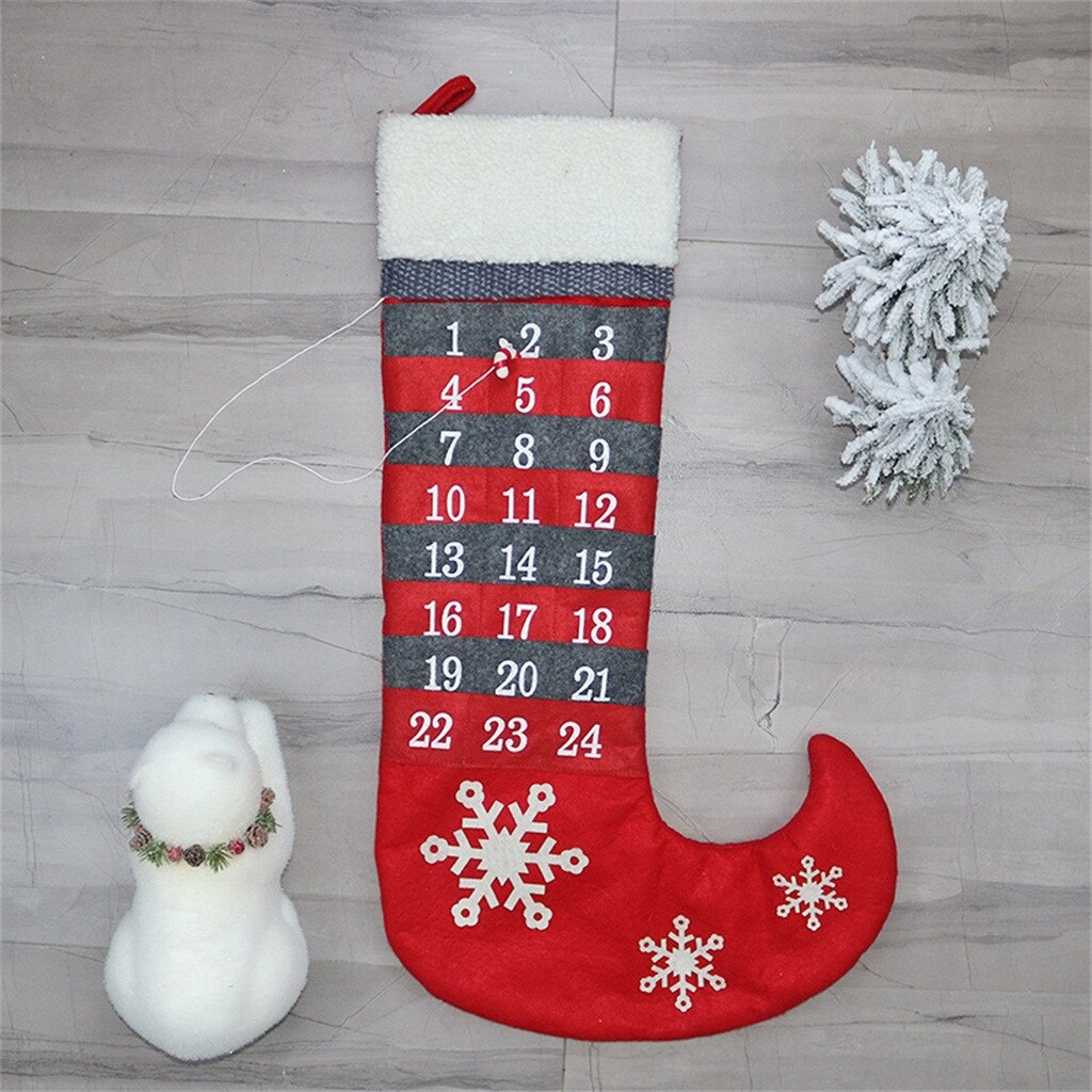 Christmas Stockings Socks 28.5 inches Christmas Hanging Stockings for Christmas Year Candy Bag Xmas Bags #SS: Default Title