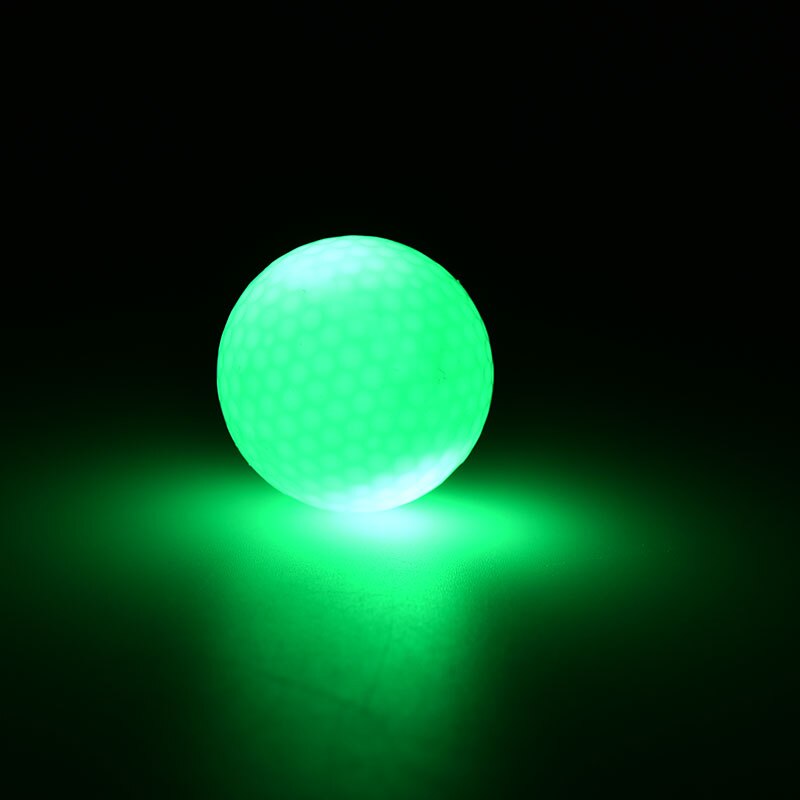 Venta LED electrónico pelotas de Golf pequeña luz hacia arriba parpadeante día y noche Golf práctica