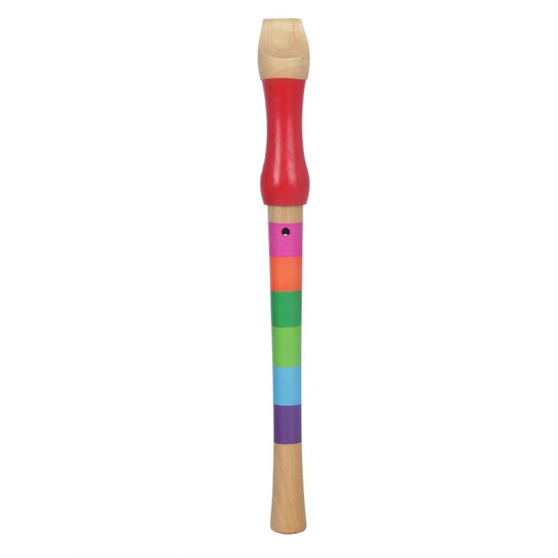 Playing Musical Instrument Wooden Eight Hole Treble Flute