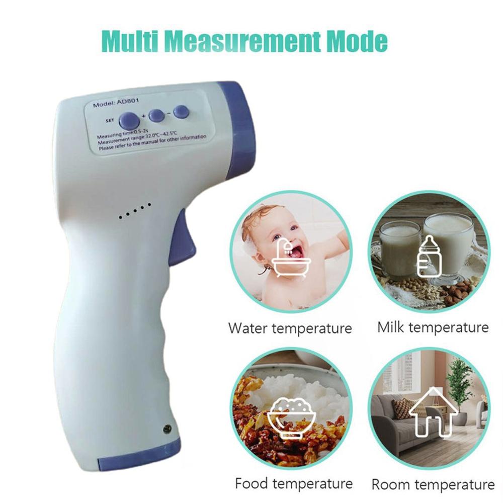 Non-Contact Infrared Thermometer Handheld Infrared Thermometer High Precision Measures Body Temperature