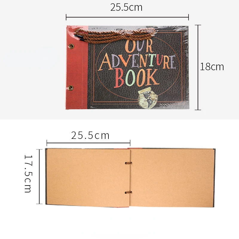 Houd uw herinneringen levend met ONZE avontuurfotoalbum - perfect voor doe-het-zelfprojecten