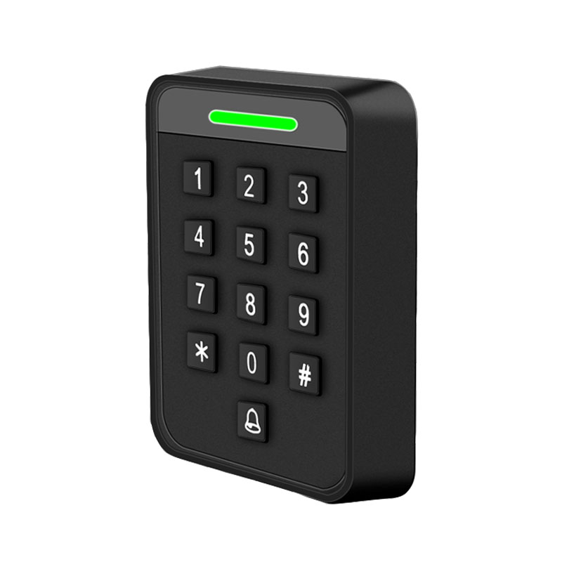 ZK 125KHz 13.56MHz RFID Access Control Keypad Kits EM MF Card Reader Standalone Door Access Control System Door Lock