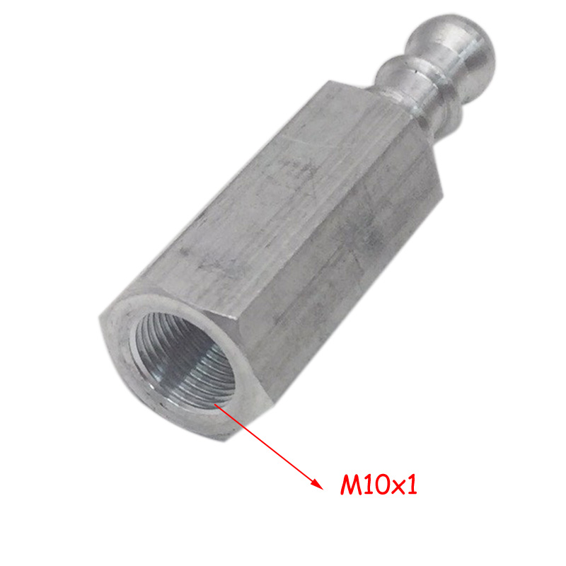 2PCS Gas Heater Valve Connector Internal Thread M10 * 1 Thread 10mm Pagoda Aluminum Connector