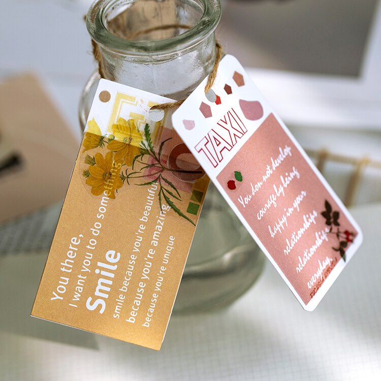 Ihanat englanninkieliset muistiinpanot bullet journal koristeelliset kirjoitettavat paperitarrat scrapbooking-tarrat päiväkirja paperitavarat albumitarrat