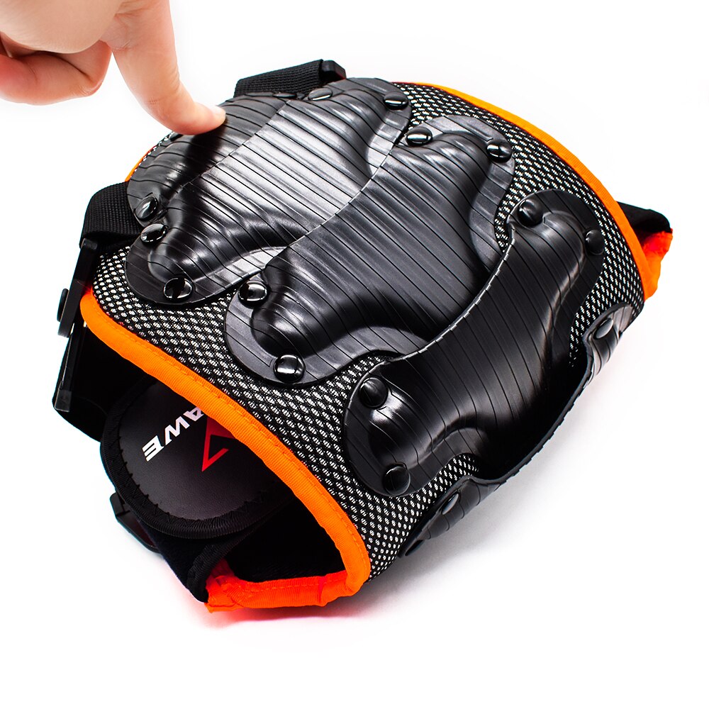 WOSAWE Child Motorcycle Back Protector Vest Roller Skating Skiing Special Removabe Sports Kids Back Support protective Armor