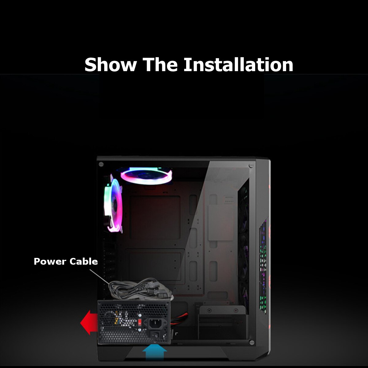 MAX 650W zasilacz ATX 12V komputer robić gier zasilacz 24Szpilka / PCI /SATA /ATX 700 Walt 12CM wentylator nowy zasilacz robić komputera dla BTC