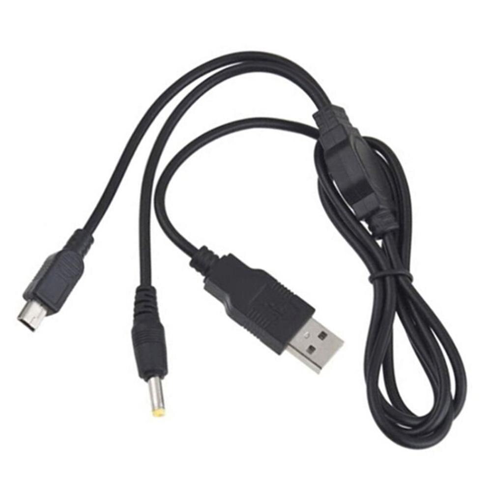 2 in 1 USB Charger Charging Data Transfer Cable for Sony PSP 2000 3000 to PC 2 in 1 USB Data Transfer Cable