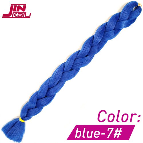 165g Synthetic Braiding Hair Single Ombre Color Glowing For Hair Synthetic Hair Extension Twist Jumbo: NC/4HL