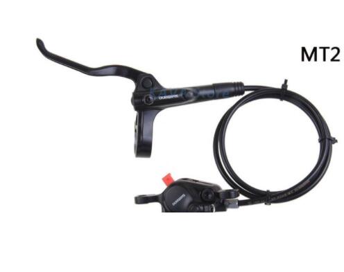 Shimano  mt200 hydrauliske bremser cykler br-bl -mt200 bremse mtb cykel skivebremse klemme bjergbremseklodser  m315 model: Venstre bagbremse
