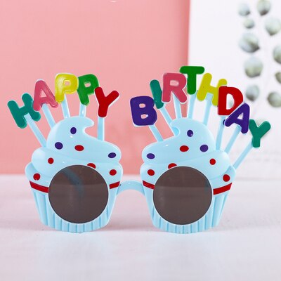 Gelukkig Cake Decoratie Wacky Grappige Glazen Party Selfie Photo Props Leuke Bril Grappig: Olijf