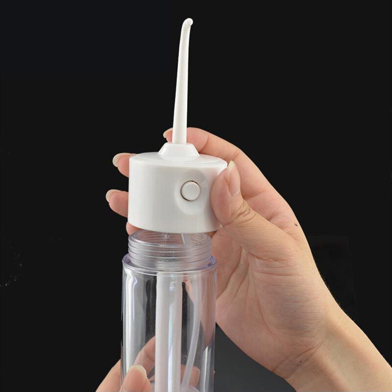 Teeth Cleaning Device Water Flosser Washing Machine Pneumatic Water Flossing Portable Red Teeth