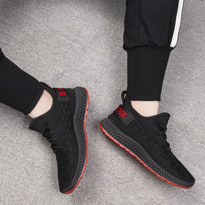 Mannen Schoenen Lac-Up Mannen Casual Schoenen Comfortabele Ademende Mesh Walking Sneakers Zapatillas Hombre