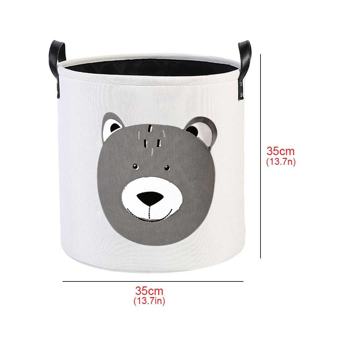Home Large Organizer Storage Bag Clothes Packaging Toy Packing Bag Quilt Closet Clothing Luggage Bag For Pillow Blanket Bedding: bear medium