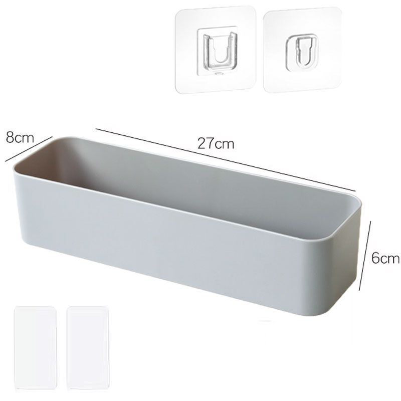 Kitchen Wall-mounted Under Sink Storage Rack Spice Bottle Holder Drawer Shelf Pull Out Cabinet Basket Organizer Bathroom Shelf: Brown