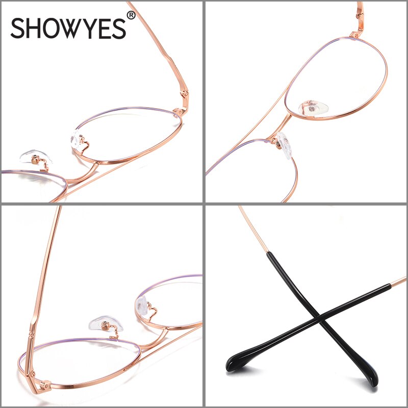 Lunettes Rondes Rétro Anti Lumière Bleue - Monture Tortue/noir - Sans Correction, Pour écrans