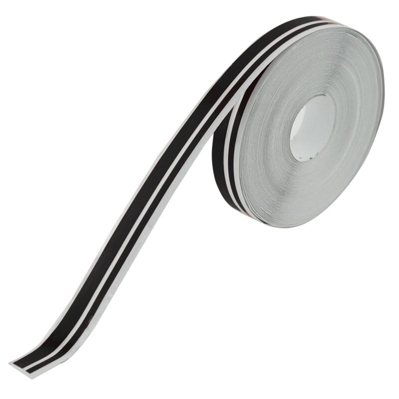 1/2 ''Pin Striping Streep Vinyl Tape Decals Stickers 12 Mm Voor Auto Motorfietsen Zwart