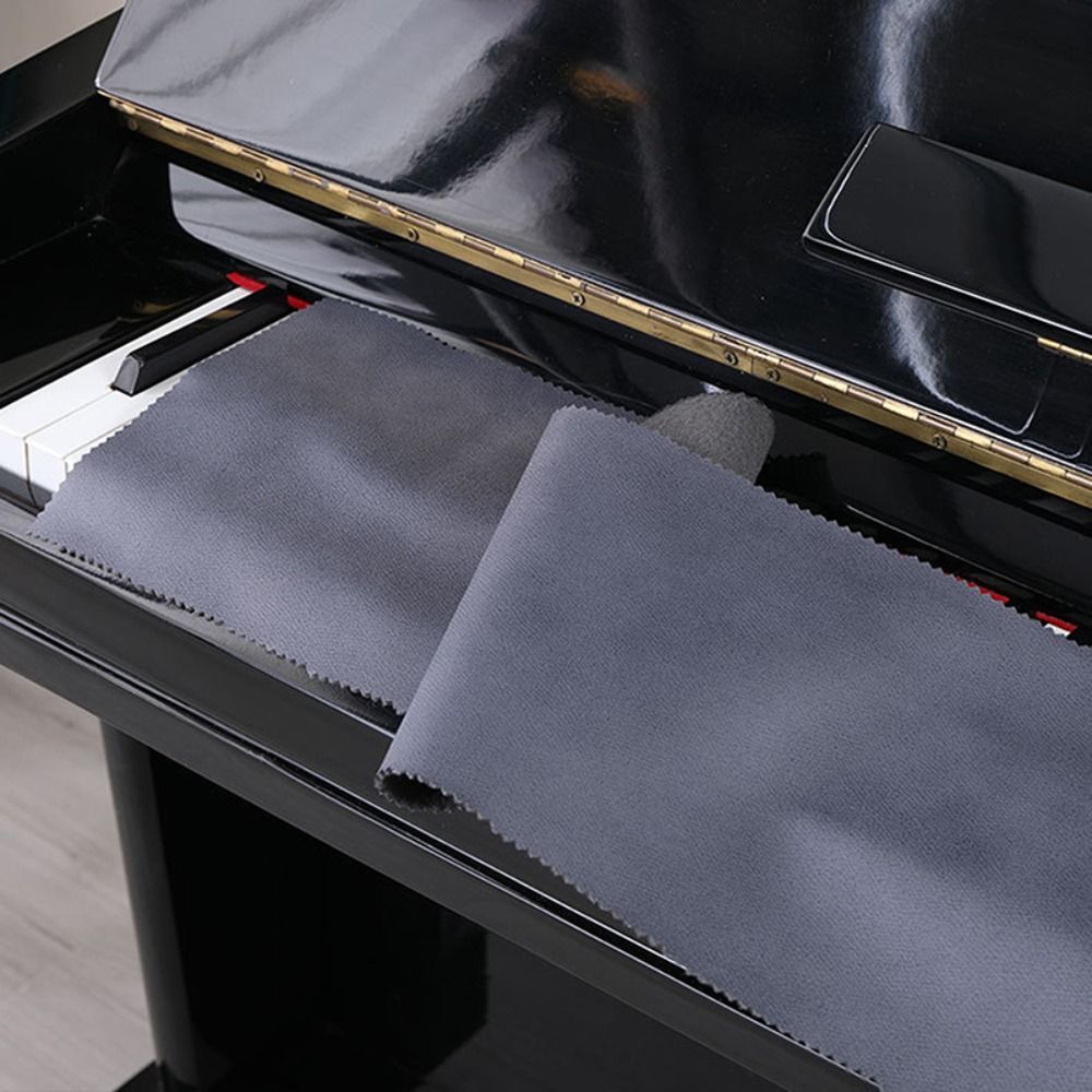 Technology Cloth Piano Dust Cover Dirt-Proof Anti Dust Piano Protective Cover Soft Texture 88 Keys Keyboard Piano Case: RED