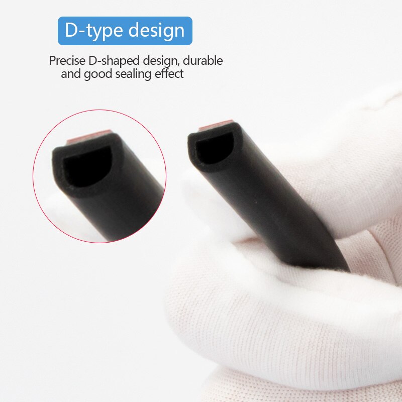 Autotür Dichtung Weatherstrip 1,6m - Gummiabdichtung Für B-Säule Gegen Windgeräusche