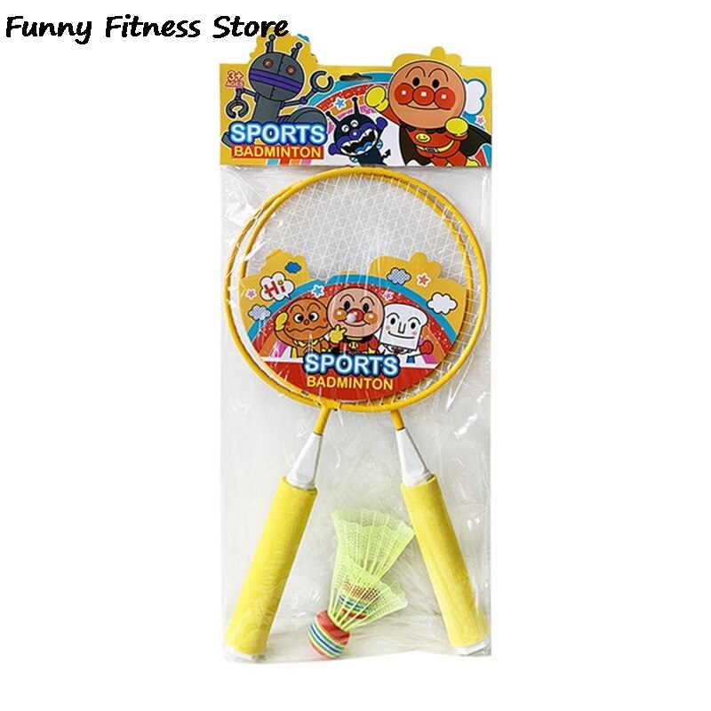 Children Indoor Outdoor Badminton Rackets Set Beginner Kids Child Badminton Racket Racquet Sports Training Game