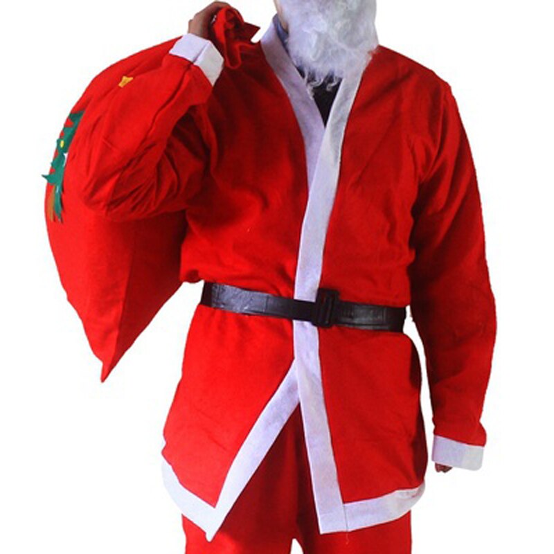 Grootste leverancier Kerstman Kerst Candy Bag Elf Elanden Broek Behandelen Pocket Home Party Decor