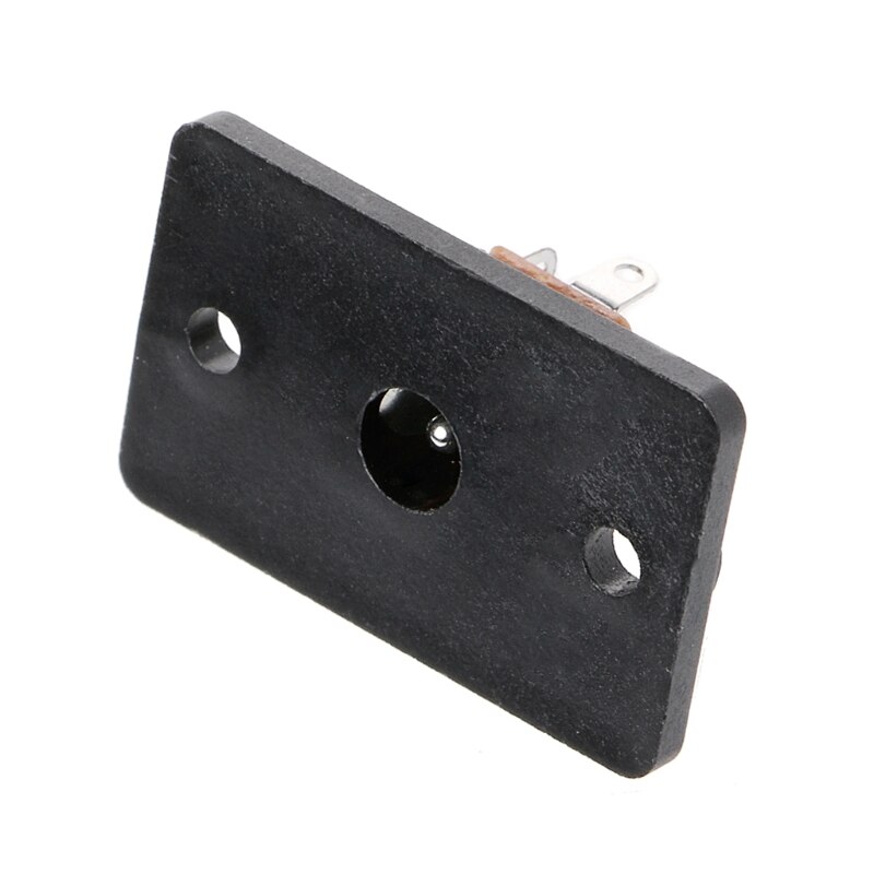 Kvinnelig stikkontaktpanel til fatjekkplugg  dc 12v strømkontakt 5.5 x2.1mm plugg