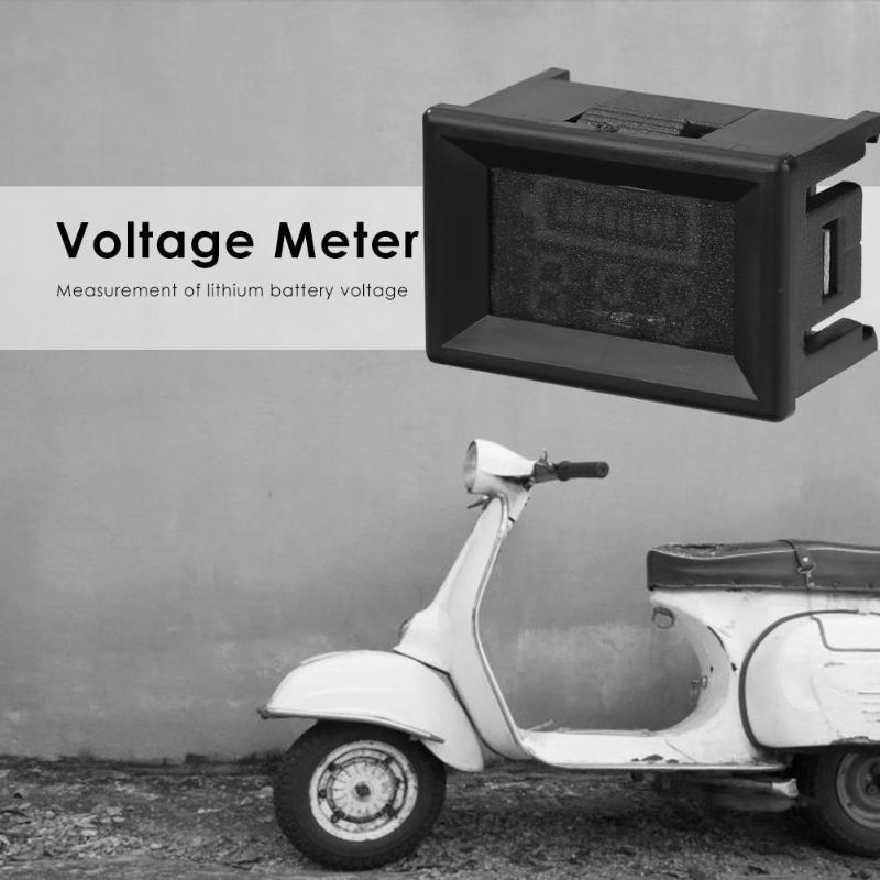 5-100V Dual Display Digital Voltage Measuring Instrument Voltage Meter Voltmeter