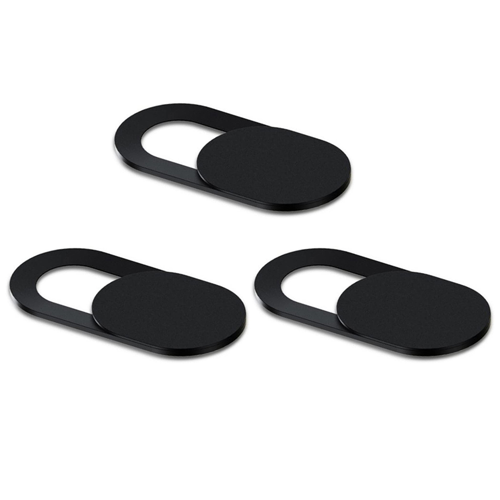 Computer kamera cover plast webcam cover slide til mac, macbook pro, imac, laptop, surfcase pro, echo show, telefon kamera blok: 3 stk