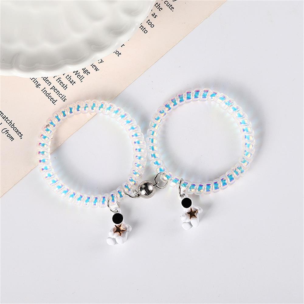 Magnet Paar Armband Trendy Stern Astronaut Armband Charme Attraktive valentinstag für Frauen Männer 2 teile/satz: Style B