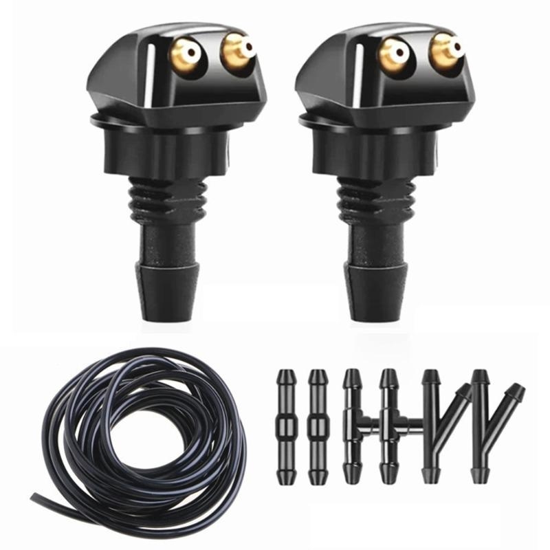 Windscreen Wipers Nozzzles Washer Jet para a maioria lavadoras limpeza pára -brisa carros modelo