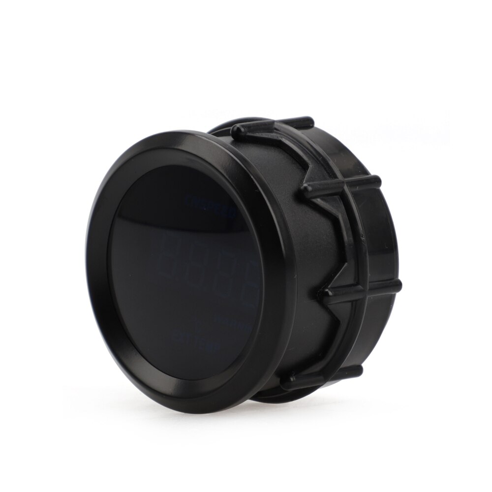 CNSPEED 2" 52mm Exhaust Gas Temperature Gauge Digital Exhaust Gas Temp Gauge Blue Led EGT EXT Gauge Car Meter With Sensor