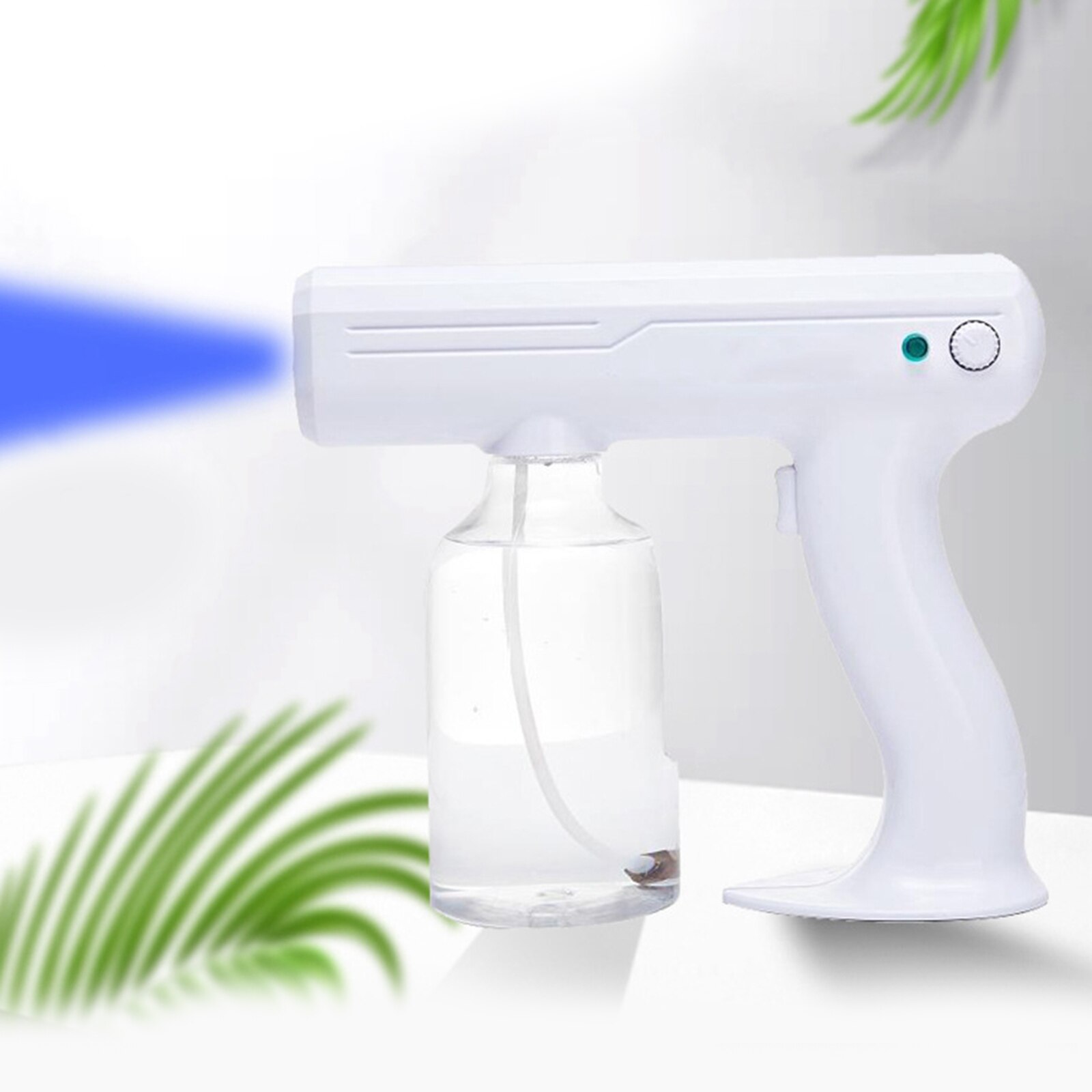 Cordless 10W Sanitizer Sprayer Blue Light Fogger Home Office