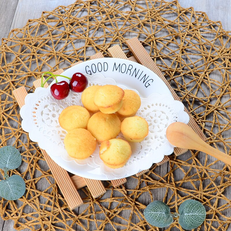 Accesorios de fotografía tejido a mano, almohadilla hueca para estudio de escritorio, fotografía, tomar fotografía, fondo, accesorios para comida y fruta
