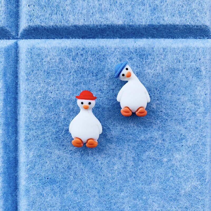 2Pcs Cartoon Eendje Vorm Push Pins Schattige Klein... – Grandado